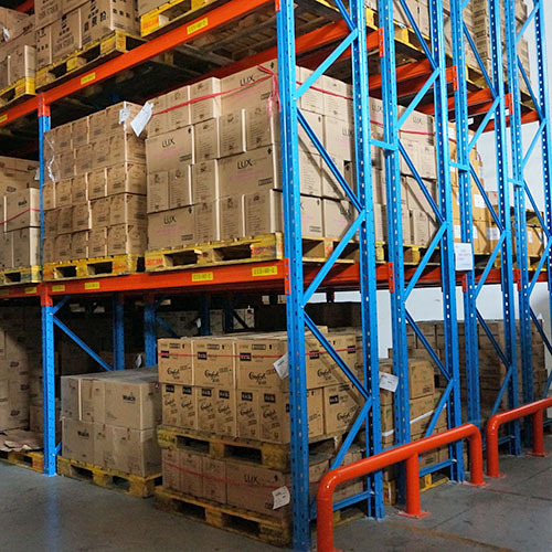 双重深储式货架