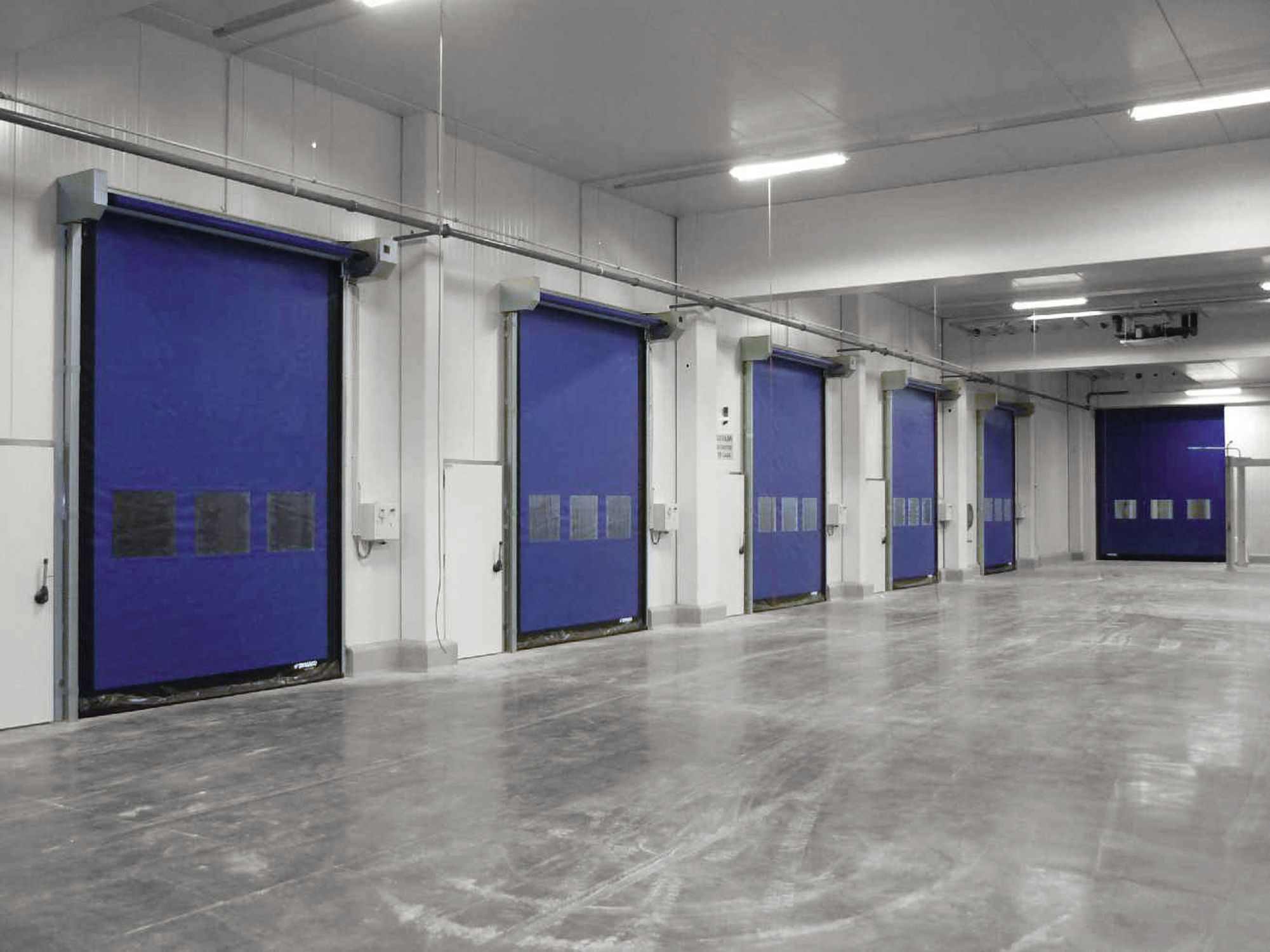 快速卷帘门的结构