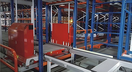 子母车穿梭立体库